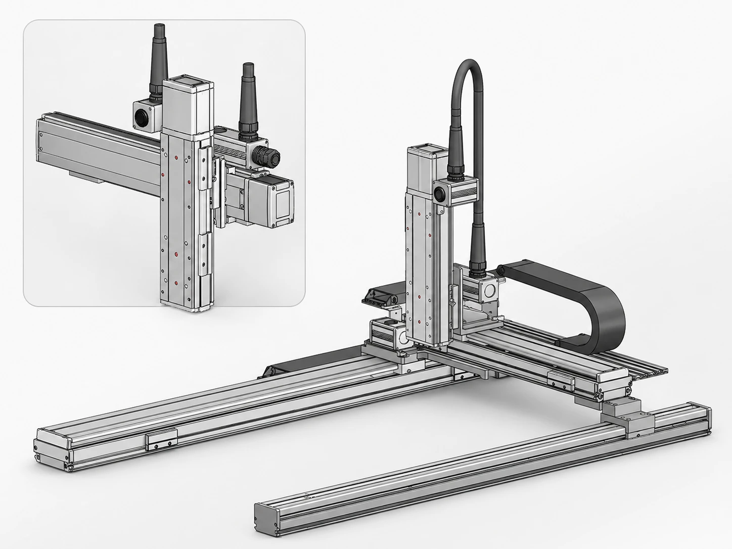 Working envelope comparison: Cartesian vs SCARA vs Six-axis